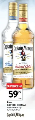 Rum Captain Morgan Spiced Gold promocja w Intermarche