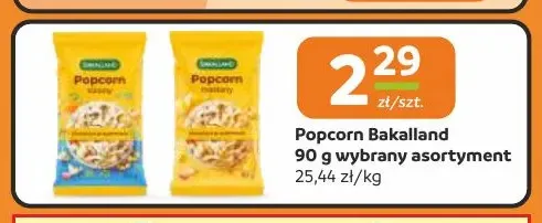 Popcorn Bakalland promocja w Gama