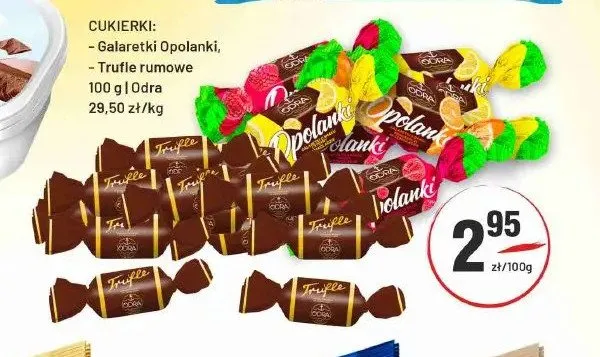 Cukierki Trufle rumowe Odra promocja w Sedal