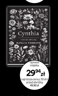 Książka Cynthia Natalia Fromuth promocja w Empik