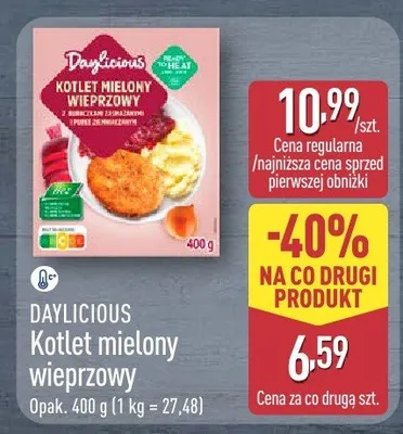 Kotlet mielony wieprzowy promocja w Aldi