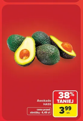 Awokado Hass promocja w Carrefour