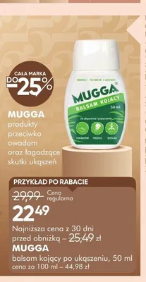 Balsam kojący po ukąszeniu MUGGA 50ml promocja w Super-Pharm