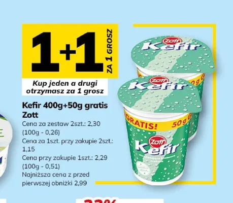 Kefir Zott promocja w Hitpol
