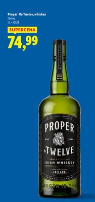 Whisky No.Twelve promocja w Lidl