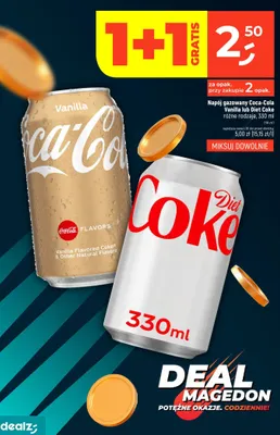 Napój gazowany Diet Coke promocja w Dealz