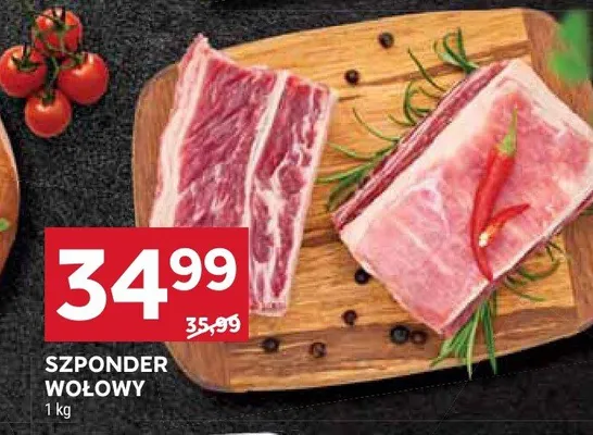 Szponder wołowy promocja w Stokrotka