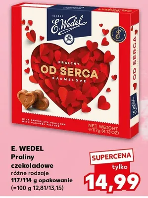 Praliny czekoladowe różne rodzaje promocja w Kaufland