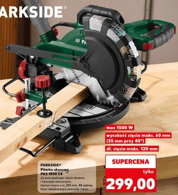 Pilarka ukosowa Parkside PKS 1500 C4 promocja w Kaufland