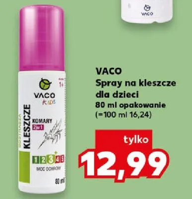 Spray na kleszcze dla dzieci 80ml opakowanie promocja w Kaufland