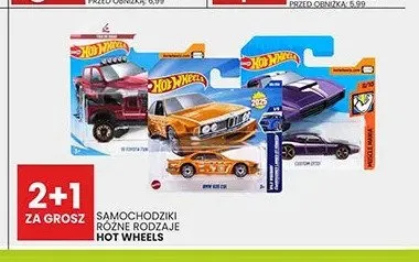 Samochodzik Hot Wheels promocja w Wafelek