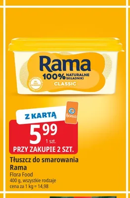 Tłuszcz do smarowania Rama Classic promocja w Leclerc