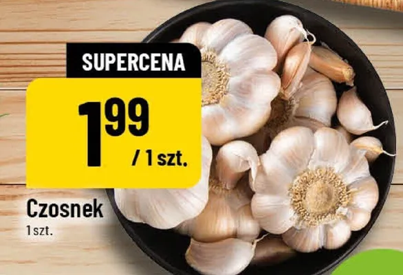Czosnek promocja w POLOmarket