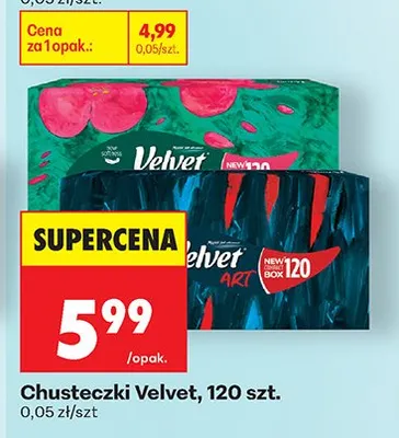 Chusteczki promocja w Biedronka