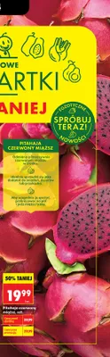 Pitahaja czerwony miąższ promocja w Biedronka