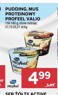 Mus proteinowy Valio Profeel promocja w Stokrotka