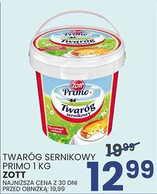 Twaróg sernikowy primo promocja w Wafelek