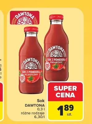 Sok Dawtona promocja w Carrefour