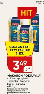 Makaron pióra Podravka promocja w Chata Polska