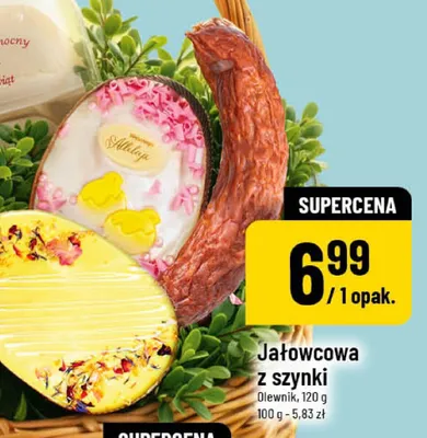 Mazurek jajeczko różowe i złote promocja w POLOmarket