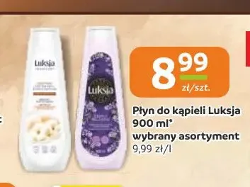Płyn do kąpieli Luksja promocja w Gama