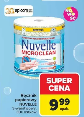 Ręcznik papierowy Microclean 3-warstwowy 300 listków promocja w Carrefour Market