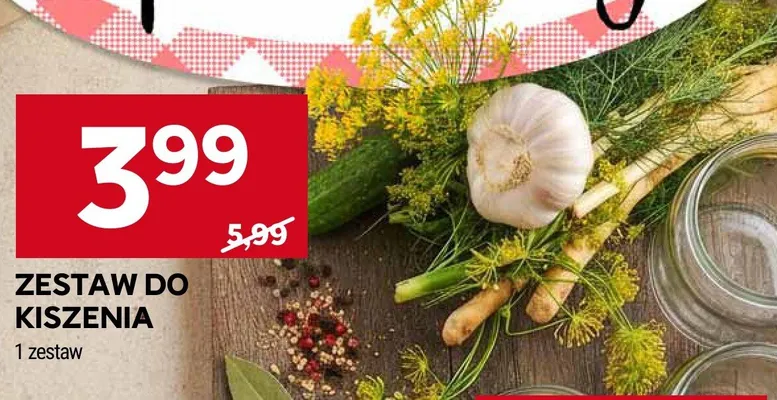 Zestaw do kiszenia promocja w Stokrotka