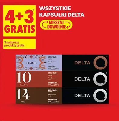 Kapsułki Delta promocja w Biedronka