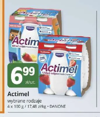 Actimel 4-pak Danone promocja w Marketvita