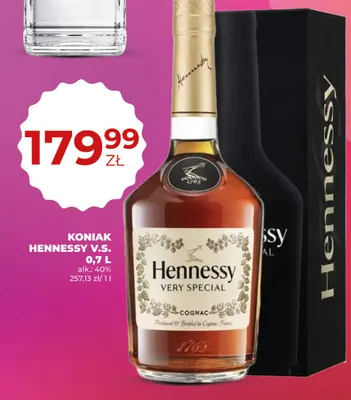 Koniak Hennessy V.S. promocja w Duży Ben