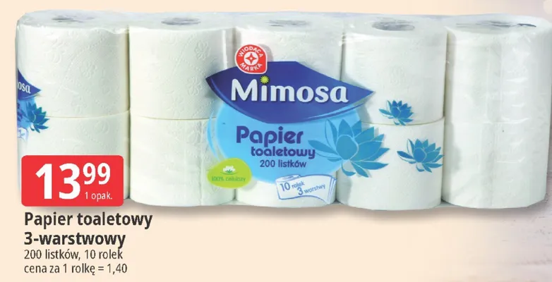 Papier toaletowy 3-warstwowy promocja w Leclerc