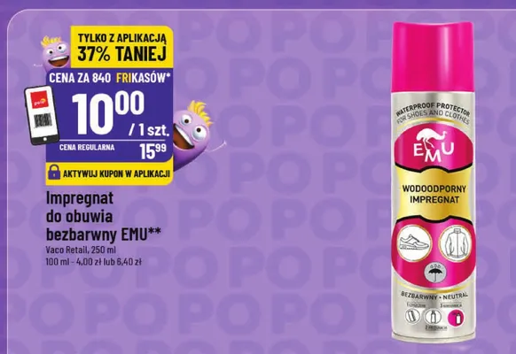 Impregnat do obuwia bezbarwny promocja w POLOmarket