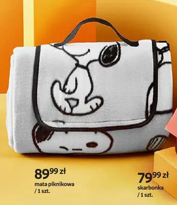 Mata piknikowa Snoopy promocja w Empik