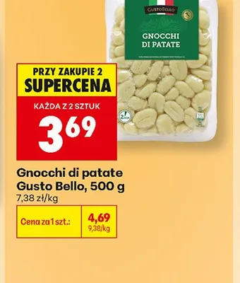 Gnocchi di patate Gusto Bello promocja w Biedronka
