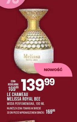 Woda perfumowana Le Chameau Melissa Royal Bee promocja w Drogerie Natura