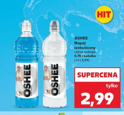 Napój izotoniczny Oshee Lemon promocja w Kaufland