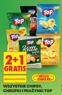 Chrupki Top Stick Solone promocja w Biedronka