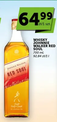 Whisky Johnnie Walker Red Soul promocja w Groszek