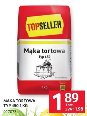 Mąka tortowa typ 450 1 kg promocja w Selgros