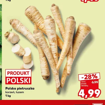 Pietruszka korzeń polska promocja w Kaufland