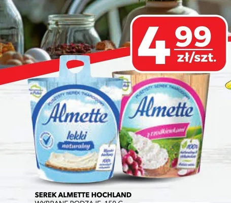 Serek almette hochland lekki promocja w Top Market