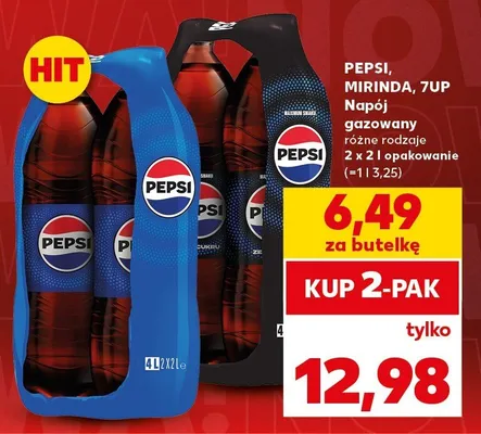 Napój gazowany Mirinda 2-pak 2 l promocja w Kaufland