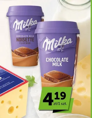 Napój mleczny Milka Noisette Flavour promocja w Euro Sklep