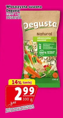 Włoszczyzna suszona Degusta promocja w Prim Market