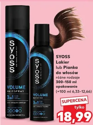 Lakier lub pianka do włosów różne rodzaje promocja w Kaufland