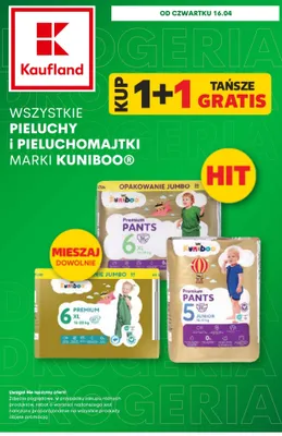 Pieluchomajtki Premium Pants rozmiar 6 XL promocja w Kaufland