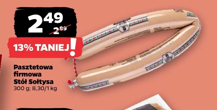Pasztetowa firmowa Stół Sołtysa promocja w Netto
