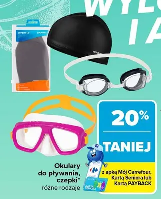 Czepek do pływania Spokey promocja w Carrefour