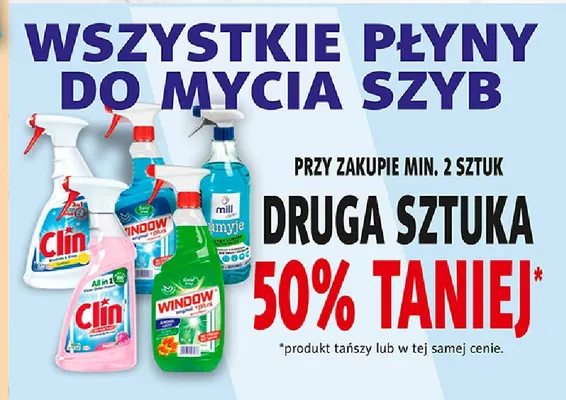 Płyny do mycia szyb promocja w Prim Market
