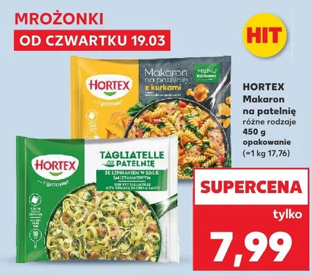 Makaron na patelnię różne rodzaje promocja w Kaufland
